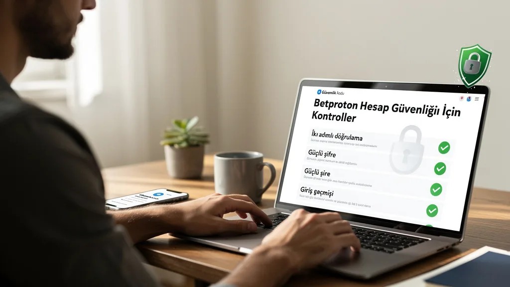 Betproton Hesap Güvenliği İçin Kontroller